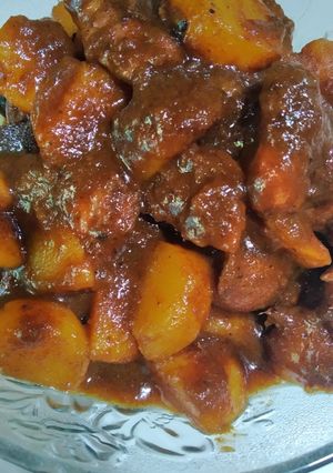 Foto resep Semur hati ampela+kentang