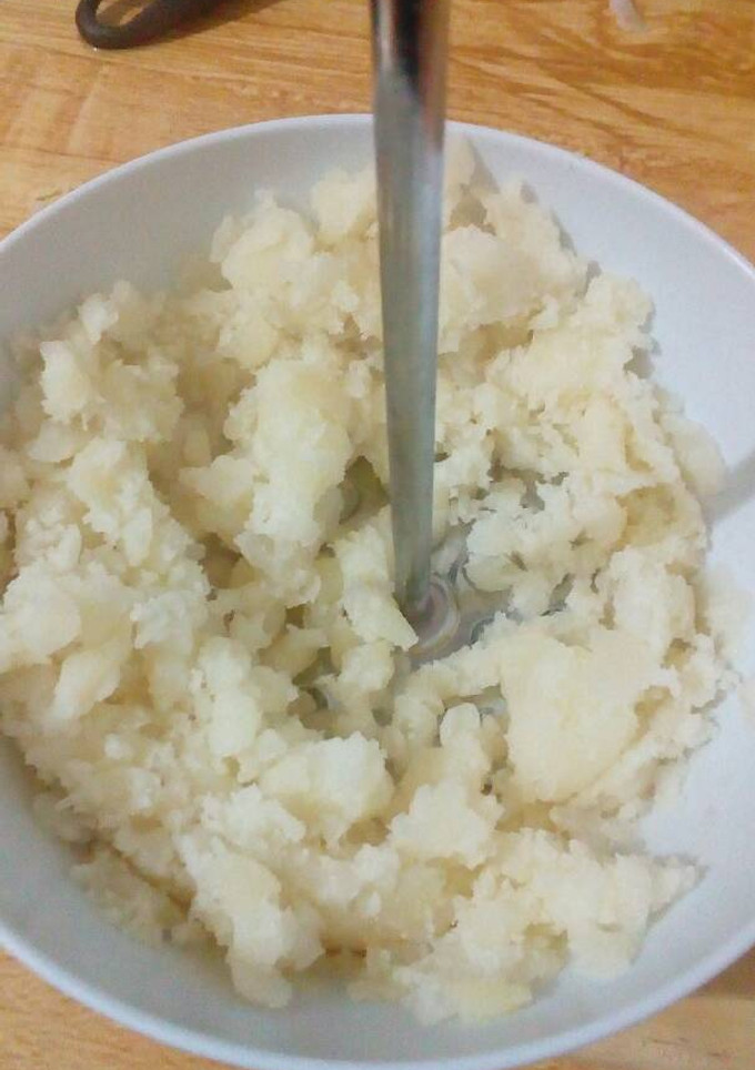 Una foto de Puré de papa