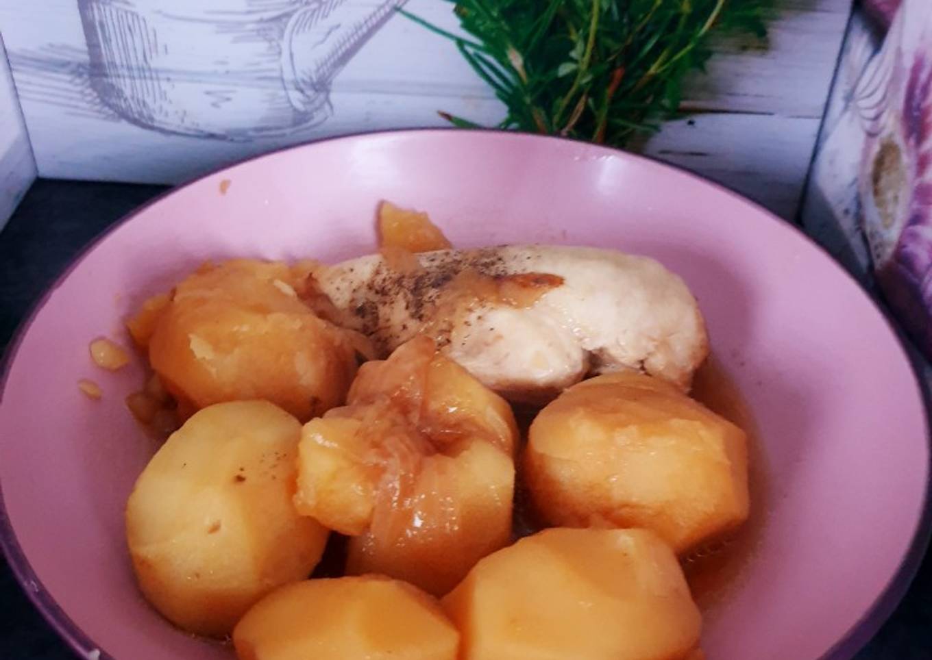 Pommes de terre en cocotte 😋