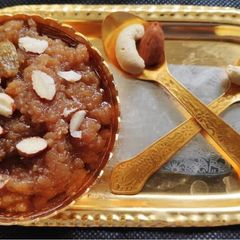 A picture of Amaranth -Rajgira Halwa/Sheera~Quick Gluten -Free(Fasting Dessert).