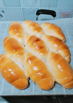 煉乳奶油小餐包 的食譜成品照片