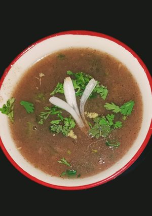 A picture of Ragi Soup.