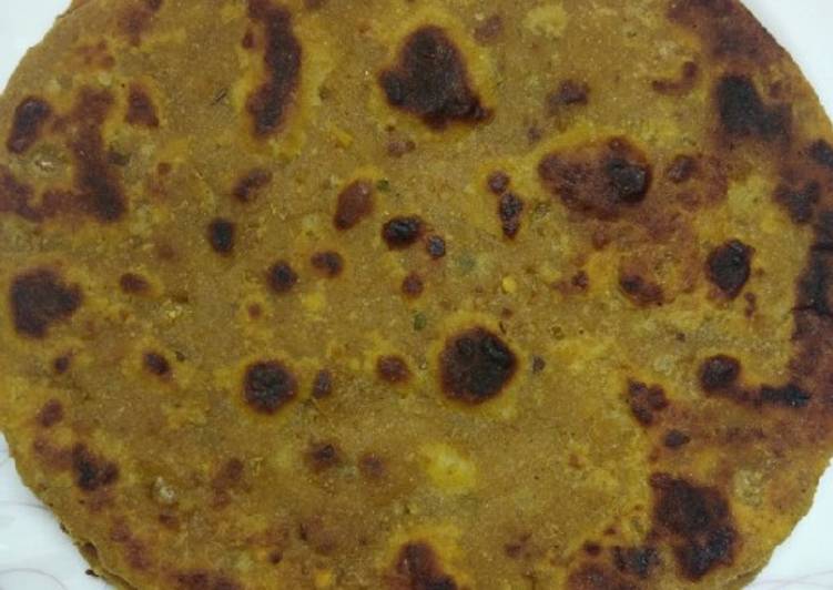 Steps to Make Any-night-of-the-week Chana daal paratha