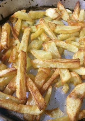 Una foto de Papas fritas versión horno