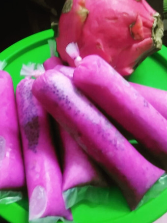 Resep Es lilin buah naga, Bikin Ngiler