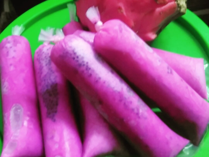 Resep Es lilin buah naga, Bikin Ngiler