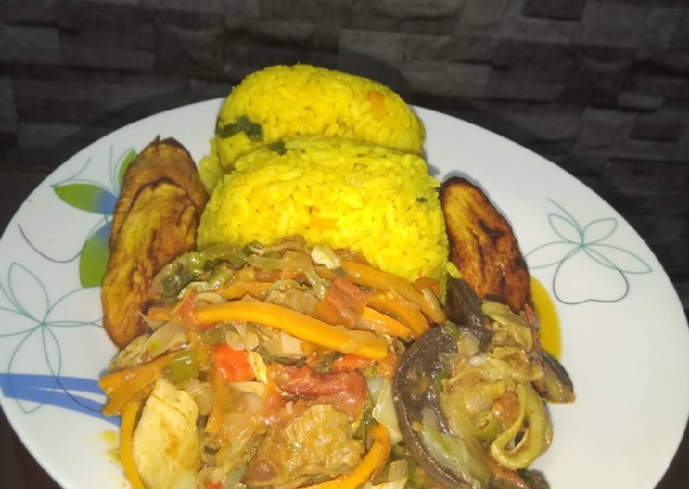 Rice And Vegetable Gravy