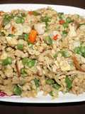 Wheat Berries Stir-Fried with Vegetables