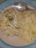 Rajas con pollo