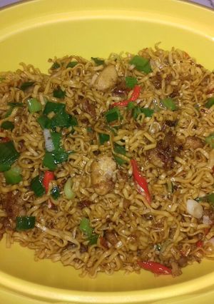 Foto resep Mie Pedas ayam cincang