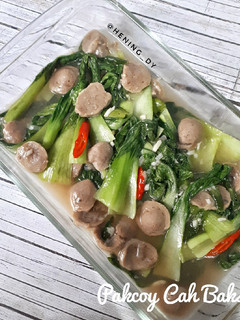Foto resep Pakcoy Cah Bakso