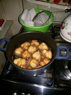 Una foto de Buñuelos de vainilla y limón