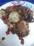 Roasted Rabbit and Dumplings
