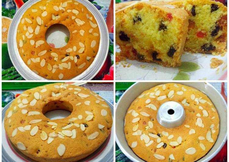 Resep Fruit Cake (Fruit pound cake) Anti Gagal