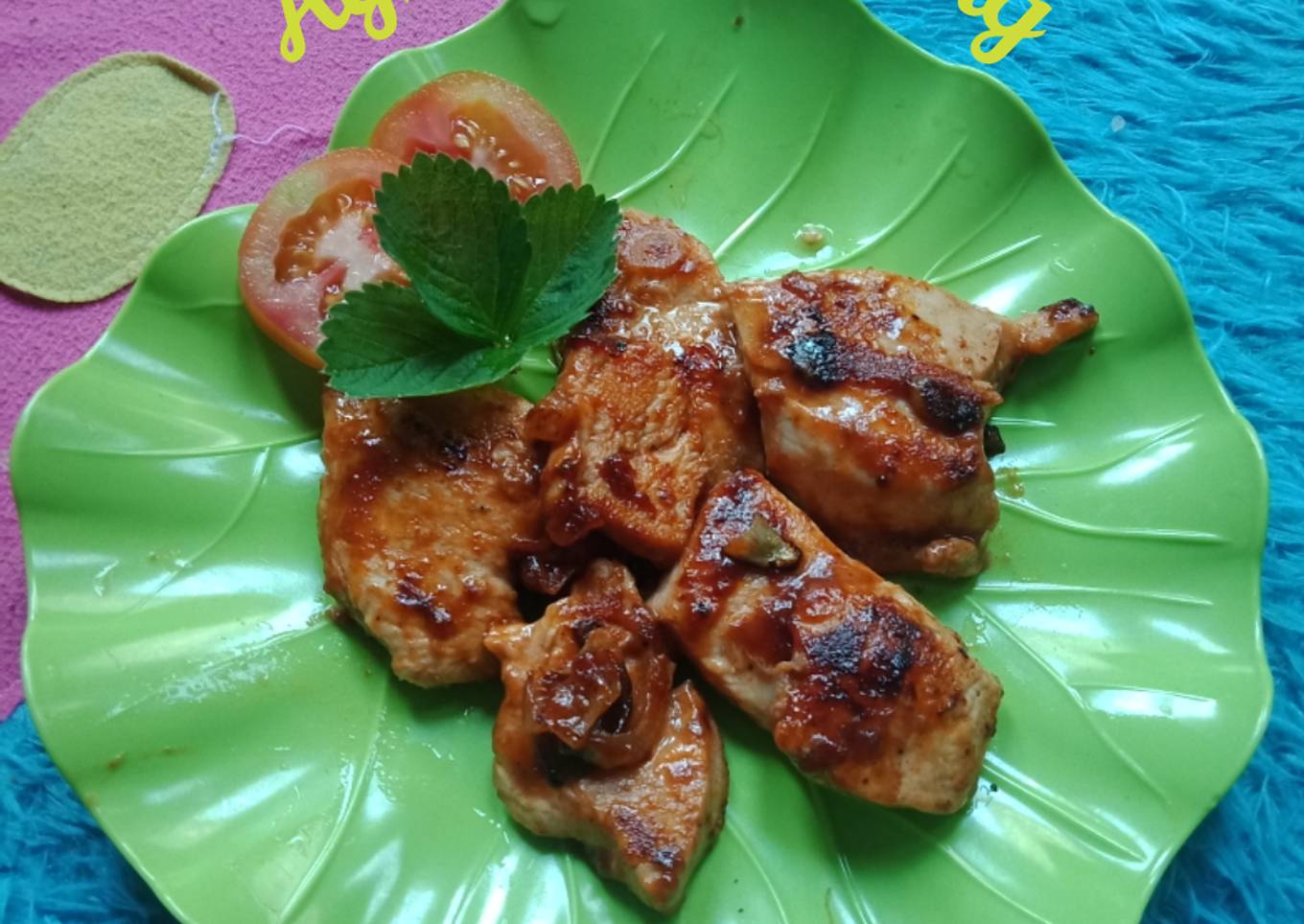 Ayam Panggang bumbu simple