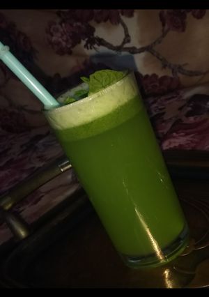 صورة لوصفة عصير الليمون والنعناع