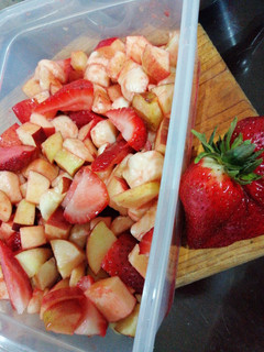 Una foto de Cocktail de fruta
