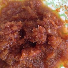 Chili paste (sambal) A picture of Chili paste (sambal).