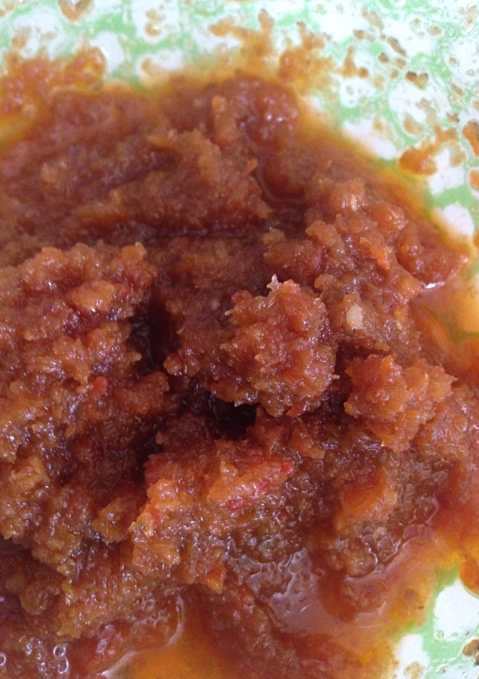 A picture of Chili paste (sambal).