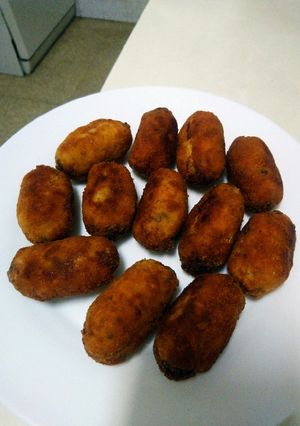 Foto principal de Croquetas de pollo y champiñones