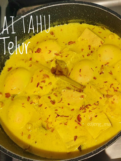Foto resep Gulai Tahu Telur