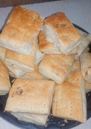 Una foto de Galletas de 2 grasas con chicharrón