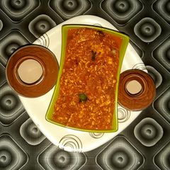 A picture of Paneer bhurji curry.