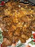 หมูทอดกระเทียม ￼