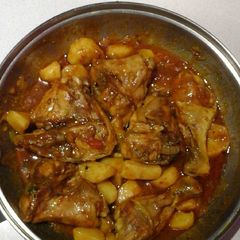 A picture of Chicken stew.