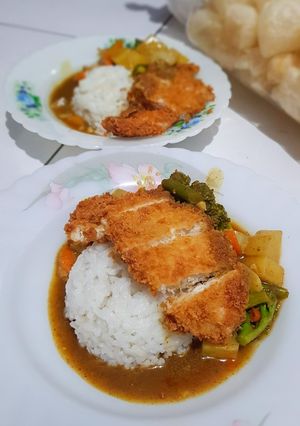 Foto resep Chicken Katsu Curry