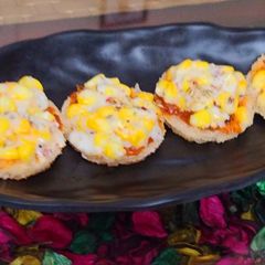 A picture of Cheesy corn bites.