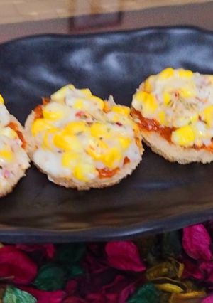 A picture of Cheesy corn bites.