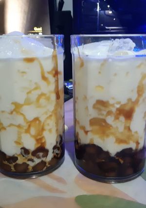 Foto resep Boba milk drink