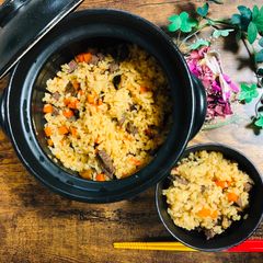 A picture of Japanese Beef Rice.