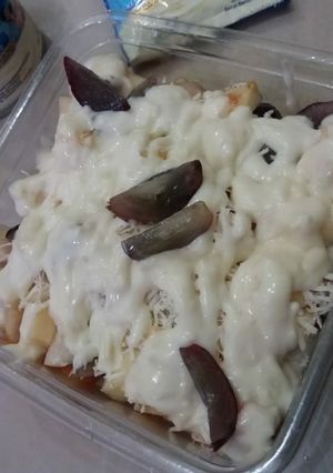 Foto resep Salad Buah Simple Banget