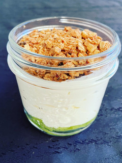 Une photo de Kiwi mascarpone granola