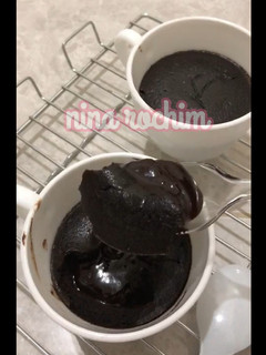 Foto resep Oreo lava cake (simple)