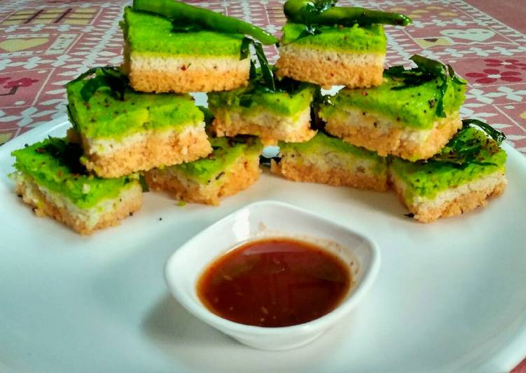 Now You Can Have Your Tricolour dhokla