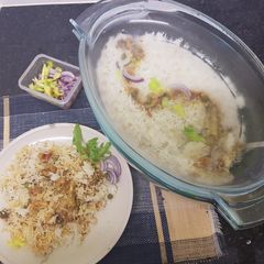 A picture of Fussion biryani.