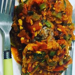 A picture of Masala Pav.