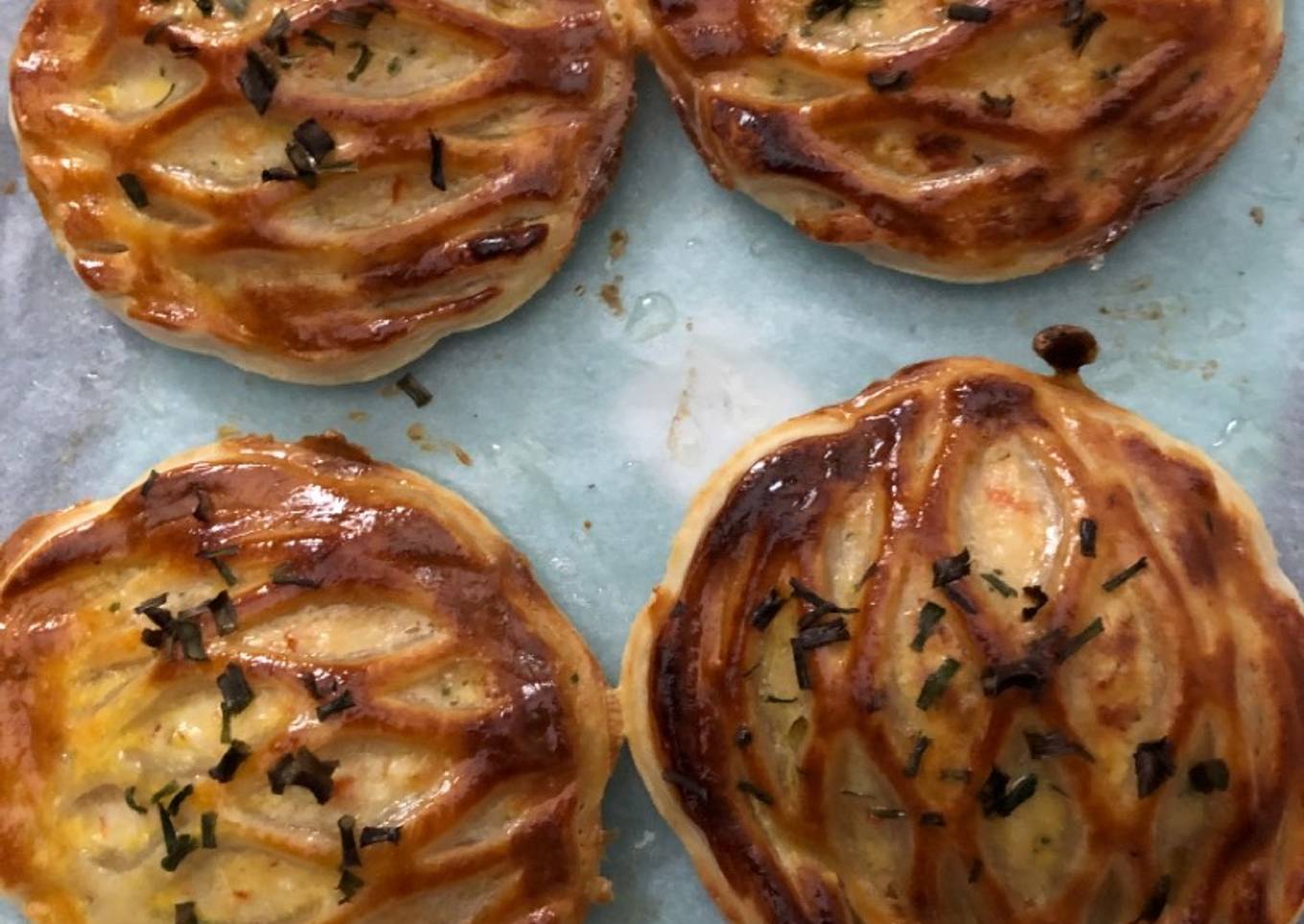 Feuilleté saumon fumé