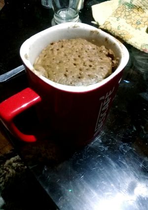 Una foto de Mug cake de café