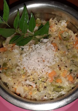 கதம்ப பொரியல் (Kathamba Poriyal recipe in tamil) செய்முறை முக்கிய புகைப்படம்