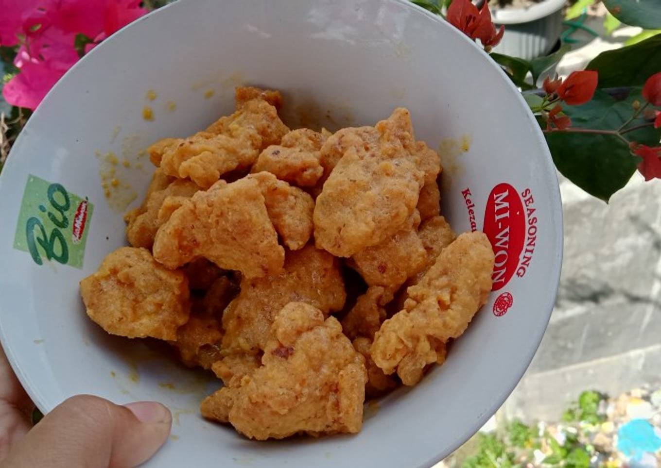 Ayam saus telur asin