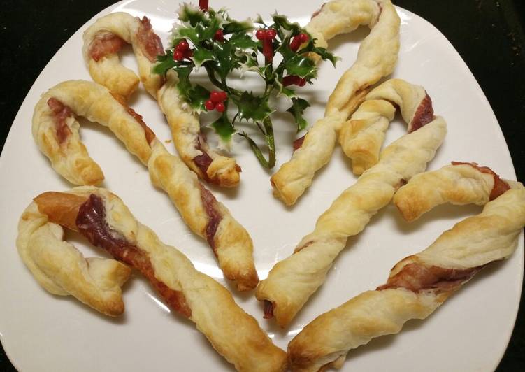 Easiest Way to Prepare Super Quick Homemade Fluffy&#39;s Festive Savoury Canes 🎄