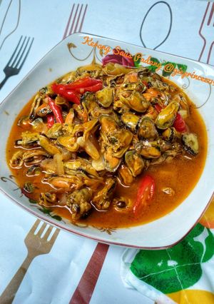 Foto resep Kerang hijau saus padang