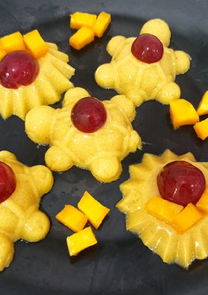 Foto resep Pudding Nutrijell Mangga 🥭🥭🥭