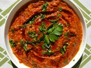 A picture of red capsicum molasses