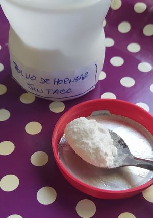 Una foto de Polvo para hornear casero sin tacc y sin aluminio