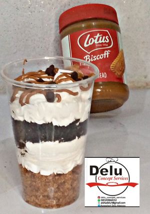 A picture of Cake parfait #teamsokoto.